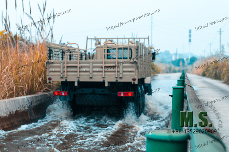 Dongfeng الاختبار في اختبار 