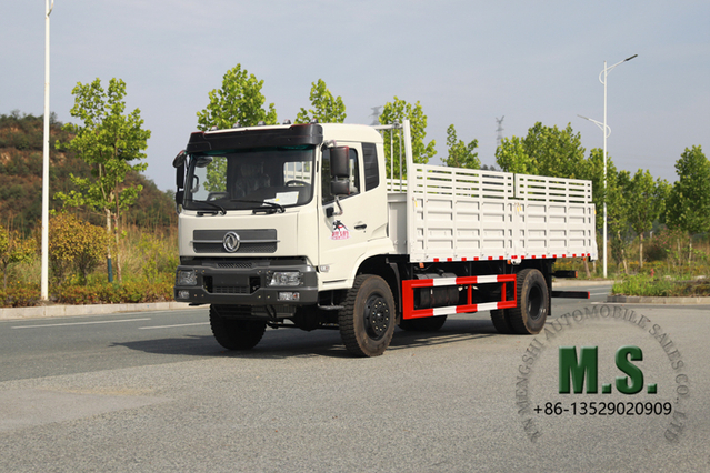 وزن 210 حصانًا 15 طنًا إجماليًا Dongfeng شحن الشحنات الممتدة ببوكس بوكس_