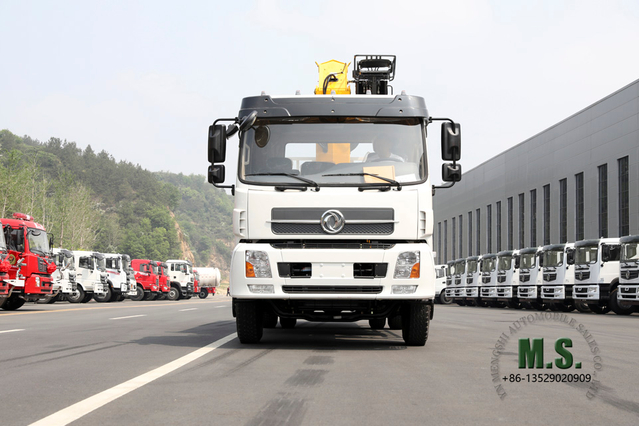 Dongfeng شاحنة XCMG سعة 10 أطنان مع تعديل هيكل Crane_Truck _ Dongfeng شاحنة خاصة 4 × 2