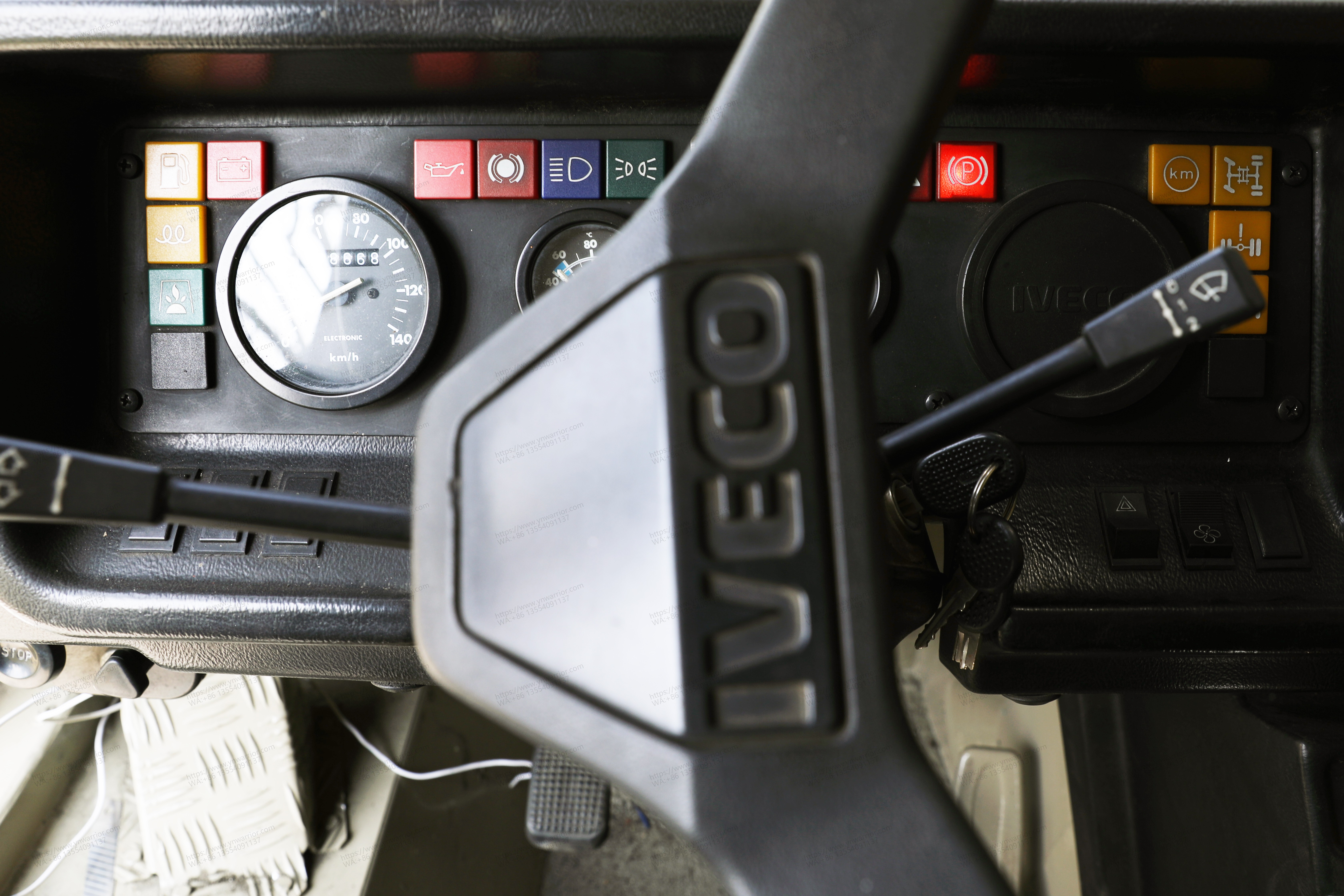 صينية 4x4 على الطرق الوعرة IVECO RV Dashboard 